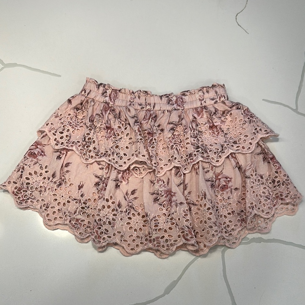 Gap x loveshackfancy floral flippy skort 3T pink floral